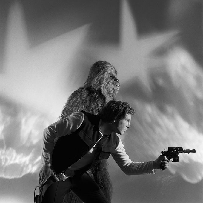 RETURN OF THE JEDI Chewbacca & Han Solo - RETURN OF THE JEDI